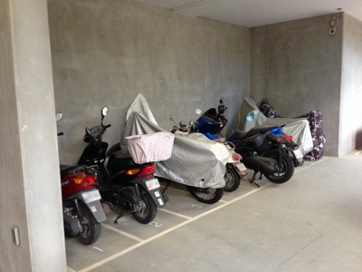 【その他共用部分】 | グランディスタ青葉台C棟 | バイク置場