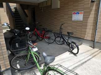 【その他共用部分】 | 長島コーポの駐輪場