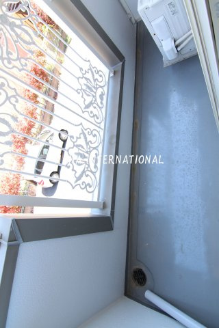 アゼリア宮田のバルコニー