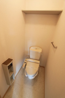 【トイレ】 | レジデンシア時計台Ａ | ゆったりとした空間のトイレです