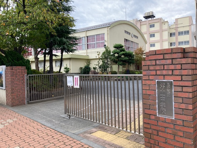 第２竹雪コーポの周辺|第十一中学校