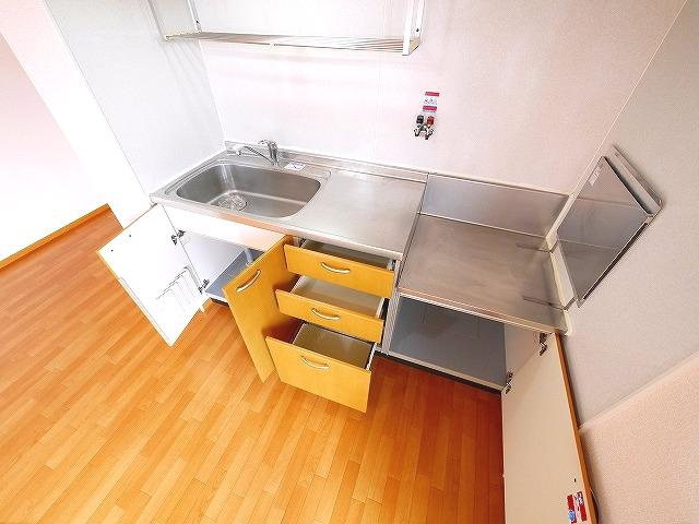 セジュールN IIのキッチン|使いやすいキッチンです