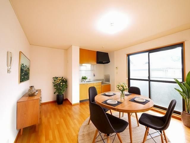 セジュールN IIの居間・リビング|CGで家具等を配置したもので家具等は含まれません