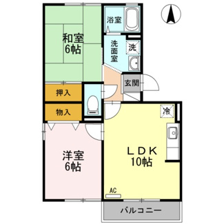 【間取り】 | ファミーユタイチＡ棟