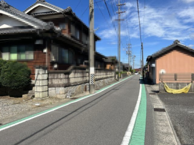 クレール荒子の周辺|接面道路　西側