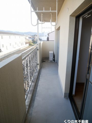 【バルコニー】 | プリエール井原 | 同タイプのお部屋です（現況を優先します）