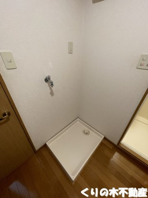 【設備】 | プリエール井原 | 室内洗濯機置き場