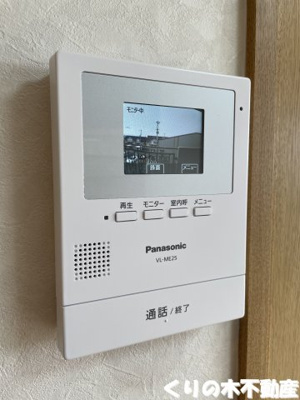 【セキュリティ】 | プリエール井原 | モニター付きインターホン完備