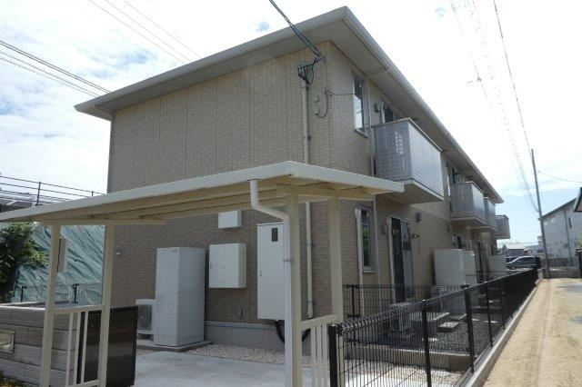 総社市門田のアパート