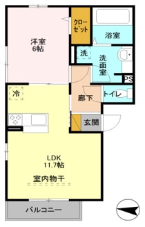 グランディールの間取り