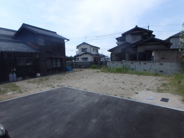白楽町　3区画　分譲地の前面道路含む現地写真