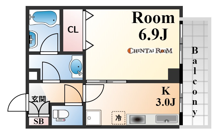ファゼンダ78の間取り