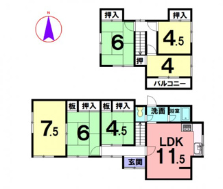 【間取り】 | 西脇市高田井町