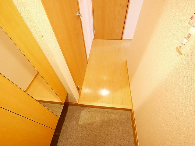 ブロッサムコートの玄関|落ち着いた玄関です