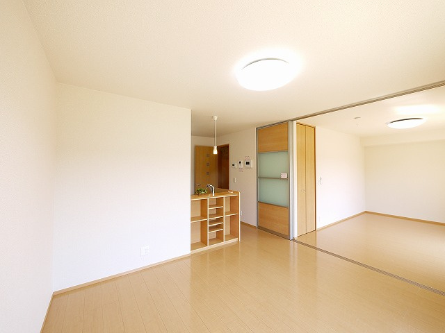 ブロッサムコートの居間・リビング|使いやすいリビングです