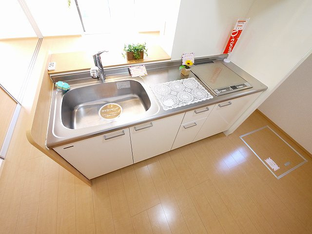 ブロッサムコートのキッチン|使いやすいキッチンです