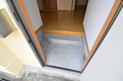 【玄関】 | 旗塚３アパート