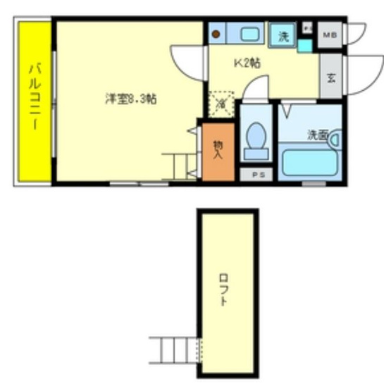 【間取り】 | アルカサールYOSHITANI弐番館