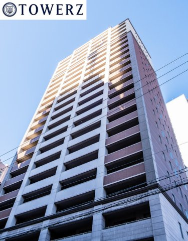 【外観】 | 【外観】北浜スローライフを体現する、寛ぎとぬくもりのデザインマトリクス。風格に満ちたタワーフォルム！