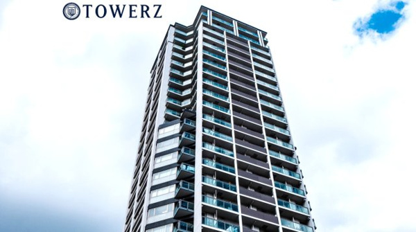 【外観】 | 【外観】由緒ある上町台の一角。天王寺区清水谷町の新しい住まい価値がここにあります。