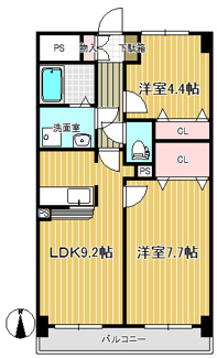 【間取り】 | プラーナ泉中央