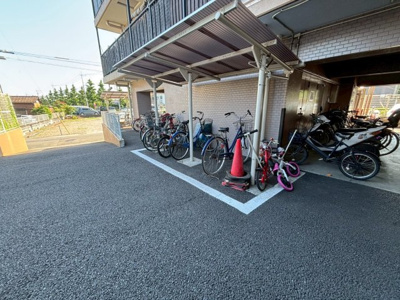 【その他共用部分】 | 天王橋コーポ | 敷地内駐輪場