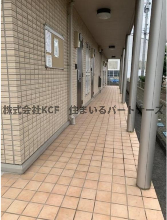 D-room都のエントランス|清潔なエントランスです