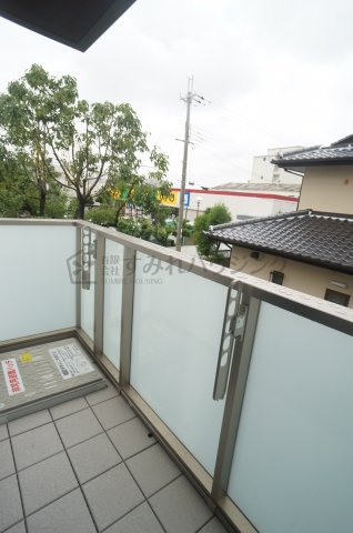 Sha-Maisonファヴールのバルコニー