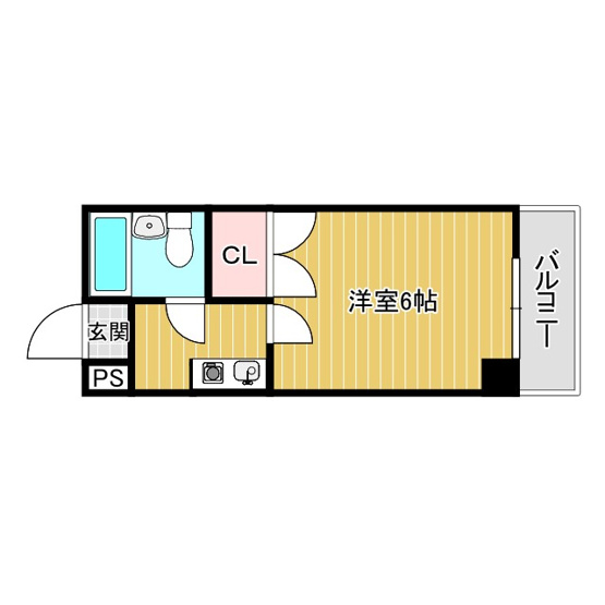 【間取り】 | ハイツ江東1
