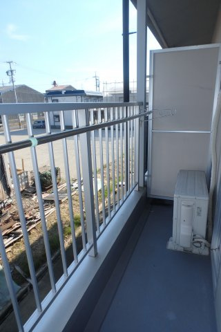 コーポアイリスのバルコニー