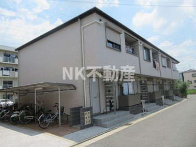 【外観】 | サン・メゾンD棟（東花園賃貸） | 外観もきれいです