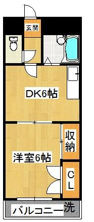 プラーティット本中山の間取り