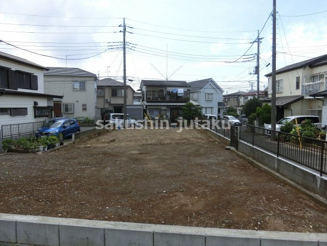 八千代市八千代台北１７丁目　売地　更地渡し　約７6坪の整形地　６ｍ公道面　建築条件なしの外観