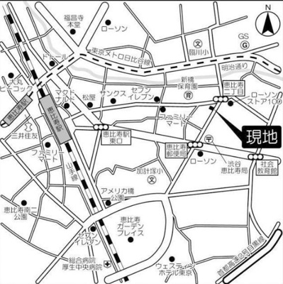 【地図】 | フレアージュ恵比寿 | フレアージュ恵比寿