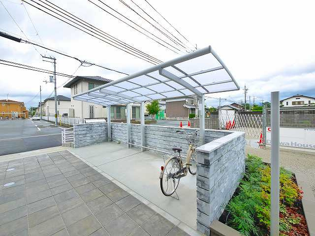 グランツコート三笠A棟のその他共用部分|自転車置き場です