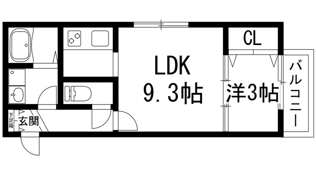 【間取り】 | サニーハイツ宝塚