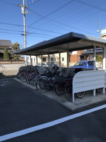 ラフィーネTAMAIⅡのその他共用部分|駐輪場です