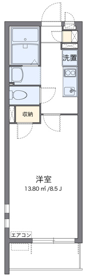 【間取り】 | セレーノ香椎駅東Ⅱ
