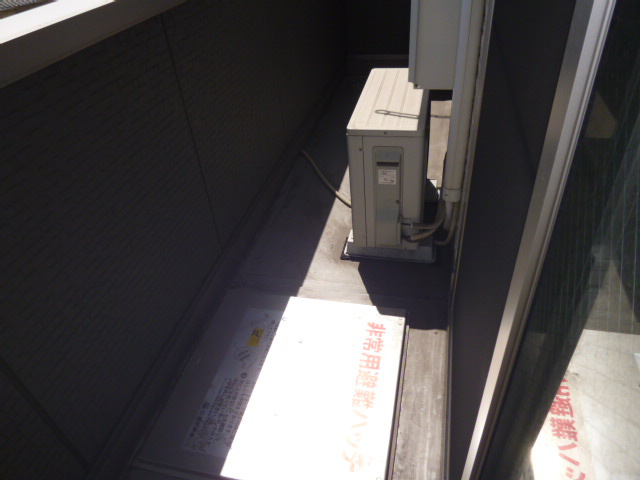 グローリー一文字のバルコニー