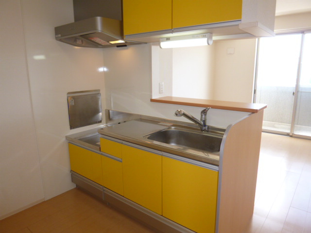 グローリー一文字のキッチン|ガスコンロ設置可