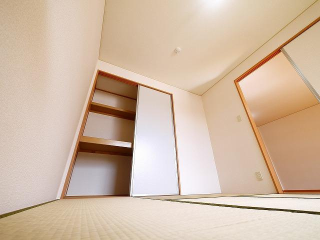 バードヒル　Ａ棟（上之庄）の収納|大きなスペースがあり、収納には困りません