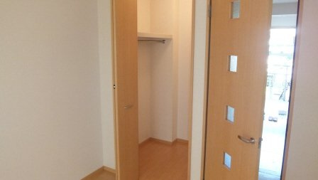 第3エーデルハイムの収納|ウォークインクローゼットも付いています