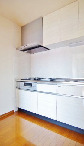 ランドロードUA棟のキッチン