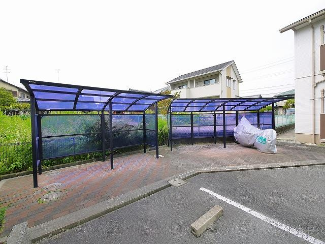 ソレーユＢ・Ｃ・Ｄのその他共用部分|自転車置き場です