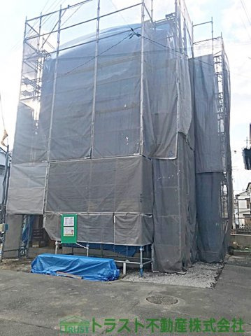 明石市別所町　新築戸建の外観|4/12現在。