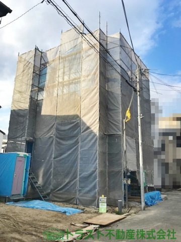 明石市別所町　新築戸建の外観|4/12現在。