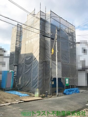明石市別所町　新築戸建の外観|4/12現在。