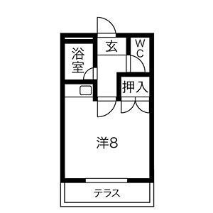 【間取り】 | Tコーポ
