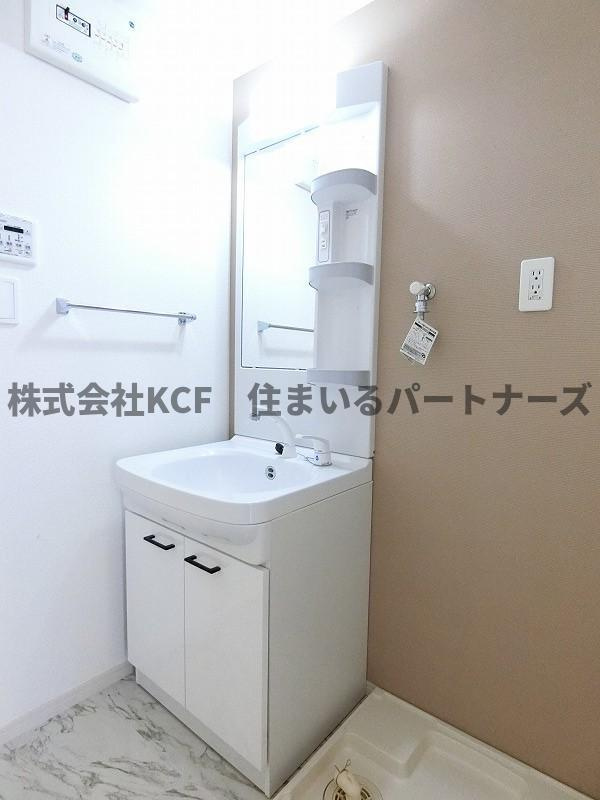 River　Sisterの独立洗面台|独立洗面台、朝の身支度には欠かせません