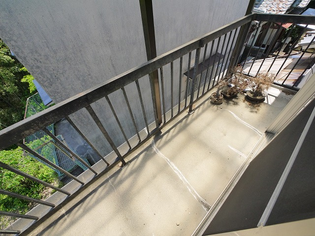 壱分町　戸建てのバルコニー|開放的で明るい空間を演出してくれるバルコニーです